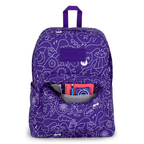 Jansport Superbreak Plus Backpack (Printed) (SA)